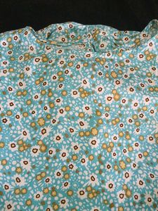 Cute Floral Print Top
