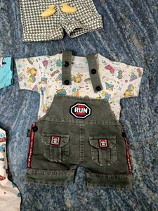 SET OF 6 BABY JUMPSUITS