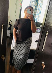 H&m Classy Black Pocket Skirt🖤