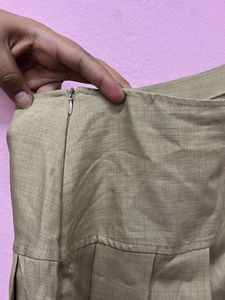 Pleated Mini Skirt