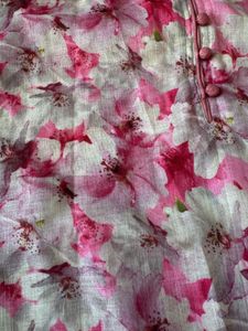 Floral Print Midi kurta