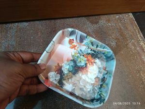 Floral Serving Tray