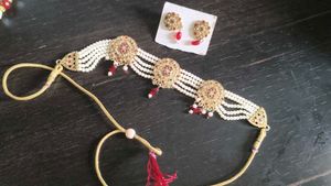 Exquisite Pearl & Kundan Choker Set