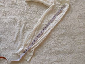 Vintage White Long Sleeve Top