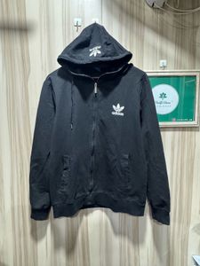 Adidas Orignals Black Zipup Hoodie