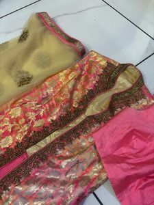 Elegant Pink Anarkali Suit
