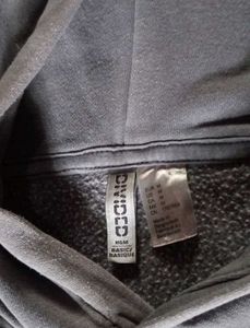 Grey Oversized Hoodie