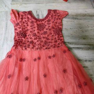 Elegant Embroidered Gown