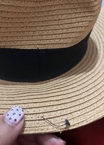 Stylish Straw Fedora Hat