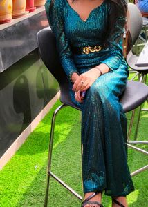 Glittered Women's Prty Wear Dress