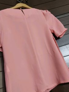 HSTYLE Pretty Pink Puff Sleeve Top