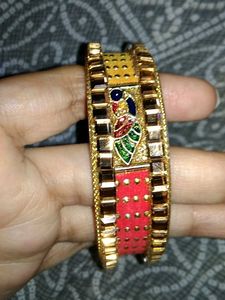Navratri Vibrant Peacock Bangle