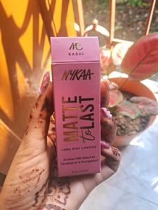 🌷1 DAY OFFER🌷 NYKAA Matte To Last Lipstick