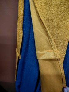 Stylish Yellow &amp; Blue Dress