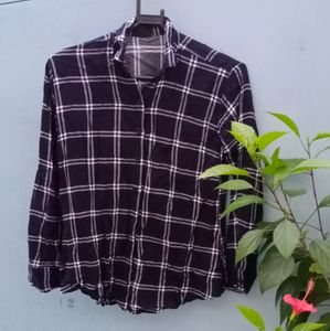 ⛔SALE⛔💥PRICE DROP💥Navy Blue Checked Shirt