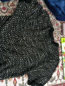 Shimmer black  topwear