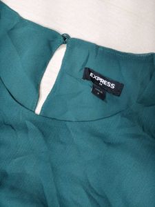 Express green top
