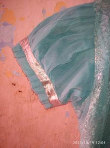 Net Anarkali Gown With Diamond Work