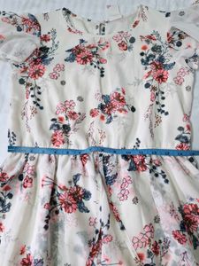 Floral High-Low Dress