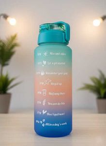 Motivational Water Bottle Unbreakable Leakproof