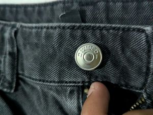 H&amp;M Men's Wide Leg Washed Jeans
