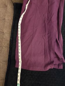 Elegant Plum Maxi Dress