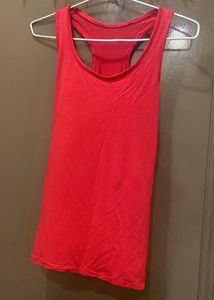 Red Athletic Tank Top