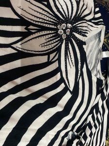 Striped Floral Top