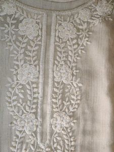 Elegant Embroidered Kurta