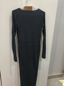 Zara Long Sleeve Maxi Dress