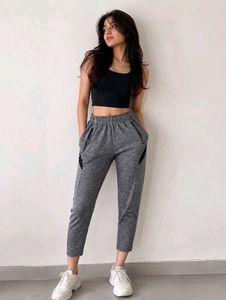 Comfortable Grey Jogger Pants
