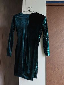 Stunning Emerald Sequin Dress