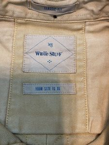 Waffle Story Yellow Button-Down