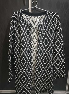 Black Wool Shrug