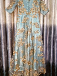 Heavy Embroidery Expensive Gown
