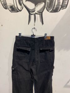 Stylish Baggy Black Cargo Pants