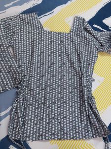 Stylish Grey Printed short Kurti for Women