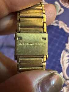 Luxury  NEWTIME Gold Plated Unisex Watch
