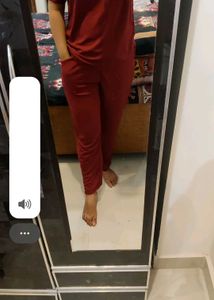 large size women's pjama tshrt cord set