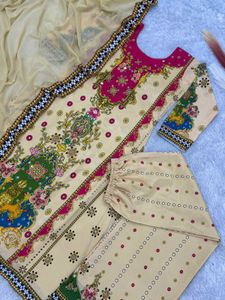 New Collections Kurta Plazzo with Dupatta