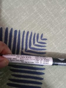 NK Auto Eyeliner - Black And Sugar Kajal