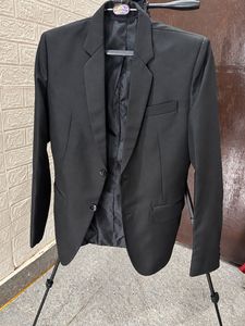 New Classic Black Blazer and pants set with cover