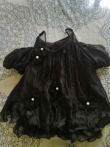 Black Off-Shoulder Party Dress