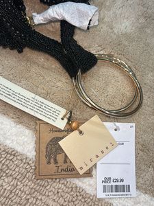 Beaded Embroidered Shoulder Bag