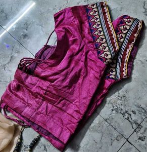 Vibrant Ombre Patterned Saree