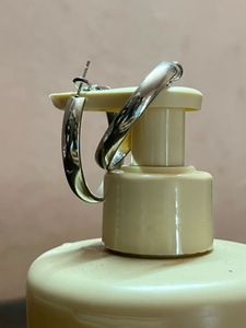 Classic Silver Hoop Earrings