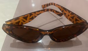 Y2k Cheetah Cat-Eye Sunglasses