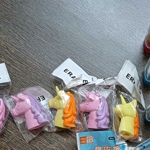 FUNKY Erasers - 3 pieces