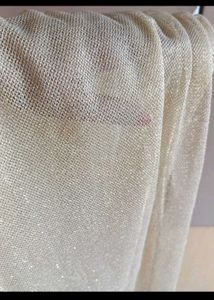 Elegant Golden Shimmery Dupatta