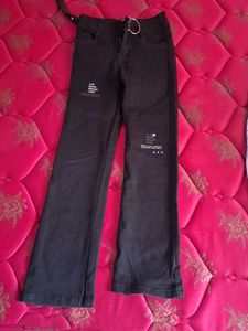 Stylish Black Printed Jeans